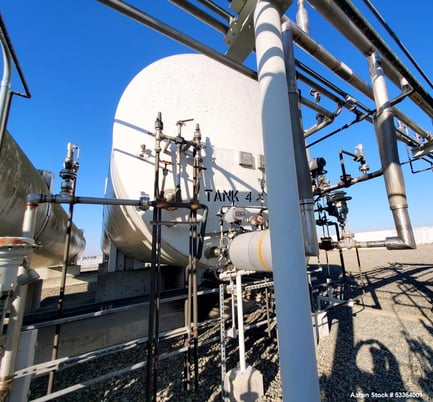 50000 gallon 76 psi, 125" x 1034", Process Engineering Inc #H57740-8, Cryogenic Storage Tank, Horizontal, for - Image 4