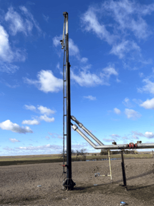 4" x 40' Tornado Self Supported Flare Stack - Image 2