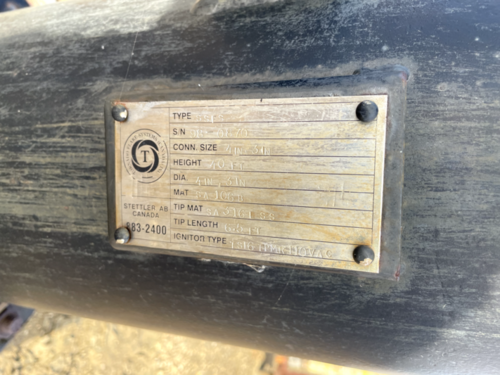 4" x 40' Tornado Self Supported Flare Stack - Image 4