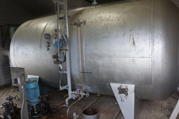 84" x 11' Flare Knockout Drum, 6 bbl, 15 PSI - Image 3