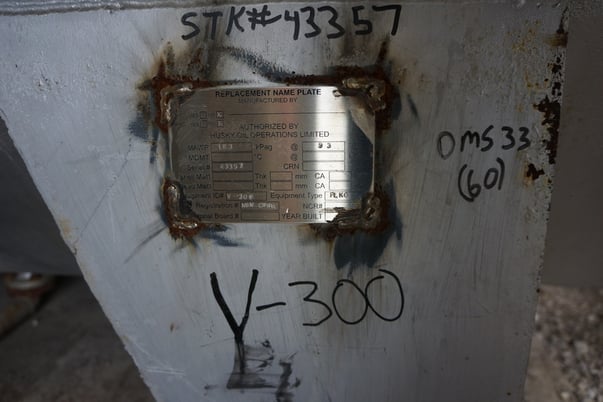 84" x 11' Flare Knockout Drum, 6 bbl, 15 PSI - Image 5