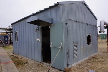 84" x 11' Flare Knockout Drum, 6 bbl, 15 PSI - Image 8