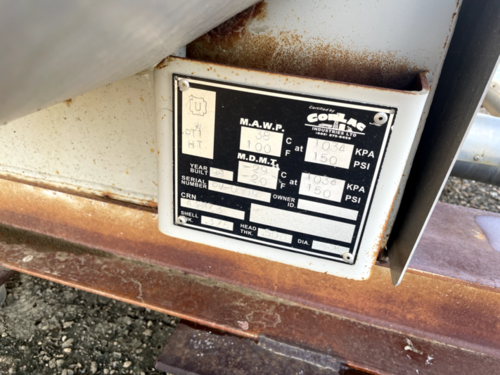 36" x 5' Flare Knockout Drum, 7.8 bbl 150 PSI - Image 5