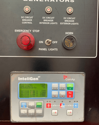 1250 KW Baldor #IDLC1250-2M, trailer mounted, Tier 2, sound attenuated enclosure, 277/480 Volts, 1410 hours - Image 5