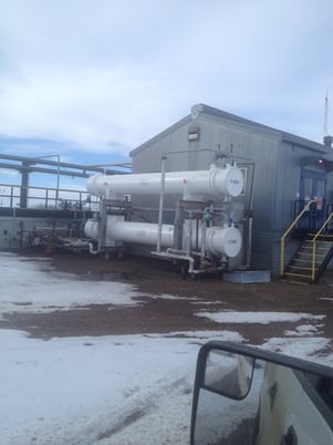 1884 sq.ft., 150 psi shell, 75 psi tube, Altex Industrial #18F41110N70410, heat excahnger, 32.3" diameter x - Image 2