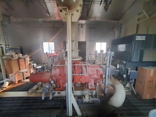 1500 HP Kobelco #KS32LLNB, screw compressor, Teco 5810H engine, 4-stage, 2006 - Image 2