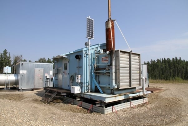 215 HP Geminis #HPD, reciprocating compressor, 3-stage, Caterpillar G3406NA NG engine, 1993 - Image 1