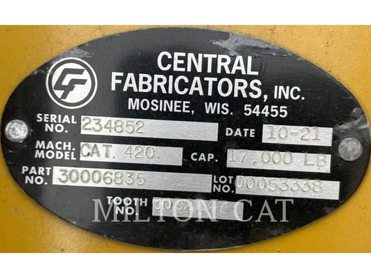 Wainroy BHL XLS MAIN PIN THUMB, Quick Connector, S/N: 234852, 2021 - Image 5