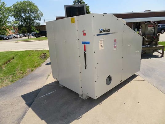 30" x 30" Nelmor #3030HD, granulator, 100 HP, 5 knife rotor w/knife carriers, 2 bed knives, rebuilt - Image 3