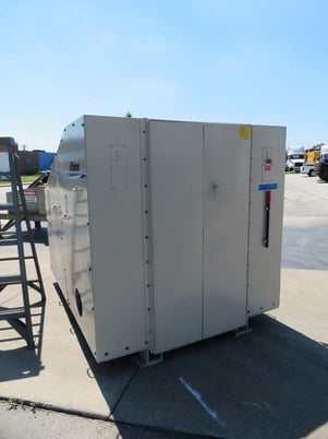 30" x 30" Nelmor #3030HD, granulator, 100 HP, 5 knife rotor w/knife carriers, 2 bed knives, rebuilt - Image 4