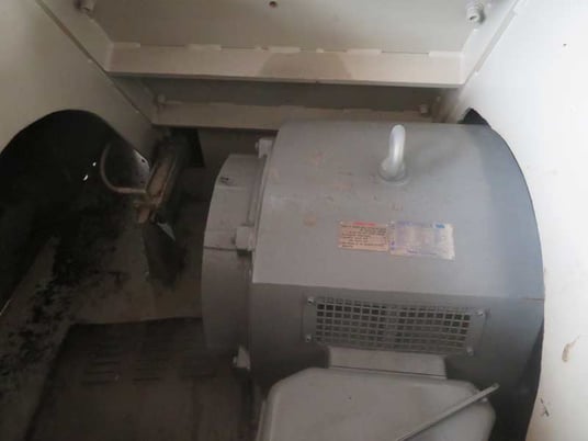 30" x 30" Nelmor #3030HD, granulator, 100 HP, 5 knife rotor w/knife carriers, 2 bed knives, rebuilt - Image 7