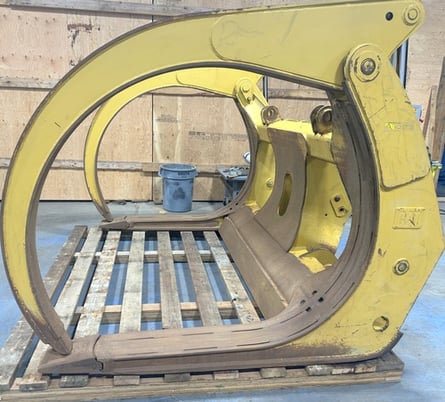 Caterpillar #980, K & M log grapple forks, low use - Image 1