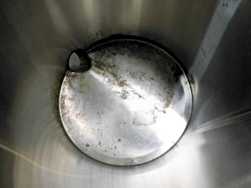 125 gallon 304 Stainless Steel open top tank, 33" diameter, 36" straight wall, 6" outlet - Image 8