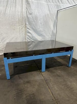 60" x 9 6" x 6" Cast Iron Surface Combustion plate w/stand - Image 1