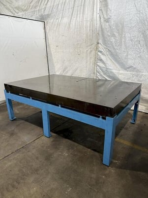 60" x 9 6" x 6" Cast Iron Surface Combustion plate w/stand - Image 2
