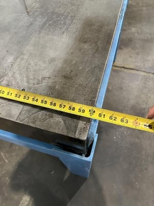 60" x 9 6" x 6" Cast Iron Surface Combustion plate w/stand - Image 5