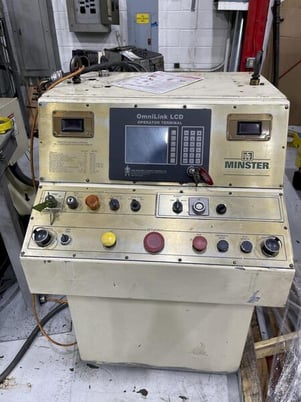 60 Ton, Minster #6SS OBS Flywheel, 5" stroke, 14.5" Shut Height, 2.75" adjust, air clutch & brake, 1998 - Image 8