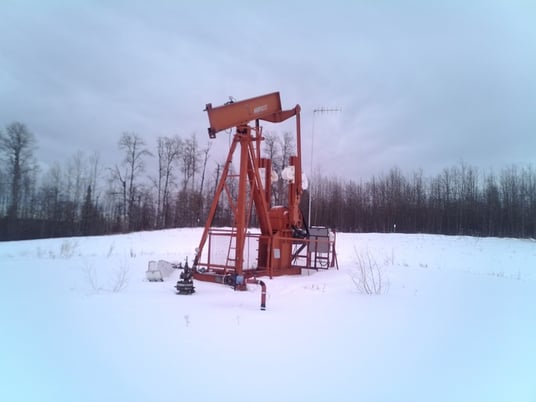 160 Ampscot #160-173-74, pump jack, 1990 - Image 1