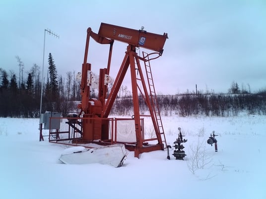 160 Ampscot #160-173-74, pump jack, 1990 - Image 2