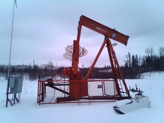 160 Ampscot #160-173-74, pump jack, 1990 - Image 3