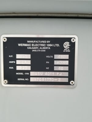 80 Lufkin #M-80D-143-74, pump jack, 1988 - Image 4