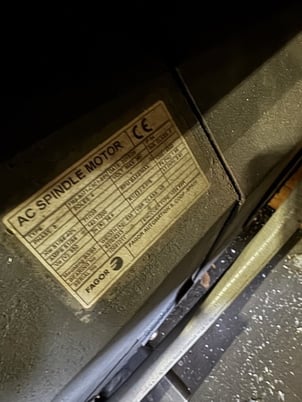 King, CNC vertical turret lathe, Fagor 8065 TC Control, 72" under rail, 4-jaw 90" chuck, retrofitted 2015 - Image 5