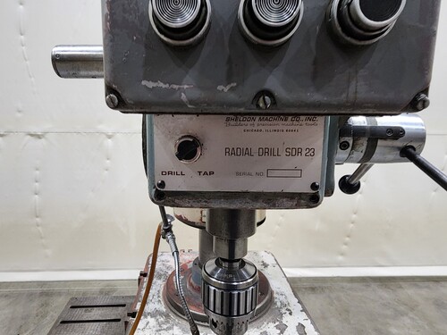 26" Donau (Sheldon) #SDR23, drill press, 6" column, 5" stroke, MT3 - Image 6