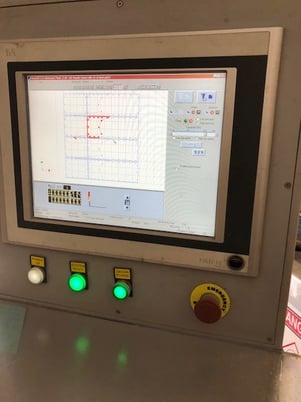 Flow #Mach-2-1313B, waterjet cutting system, 4' X, 4' Y, 7" Z, 60000 psi, 30 HP, 30SA-60 pump, 2012 - Image 2