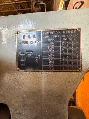 6" x 18" Harig #618, disc surface grinder, 6" x 12" magnetic chuck - Image 5