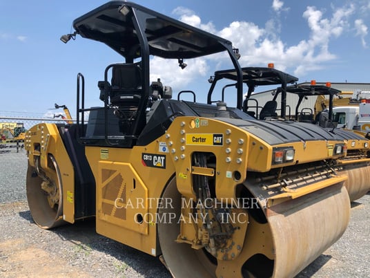 Caterpillar CB13, Twin Drum Roller, 2230 hours, S/N: PWP00170, 2018 - Image 2