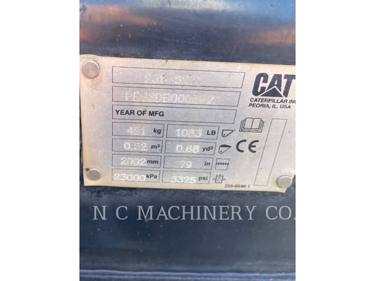 Cat SSL79BD, Skid Steer Loader, S/N: PRSSDB000892, 2022 - Image 5