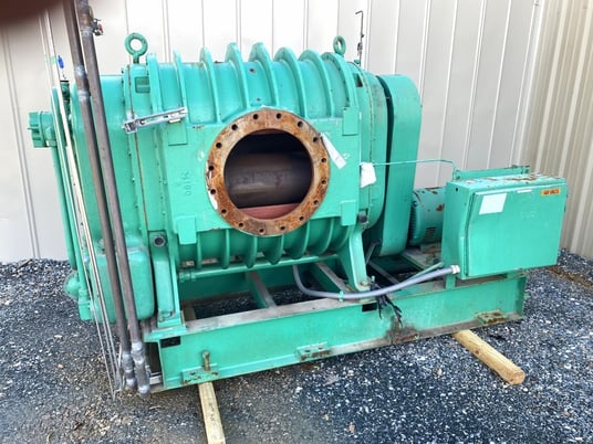 Roots #1639-RGS-HVB, rotary lobe vacuum blower, 50 HP, 1125 RPM, 230/460 V. - Image 2