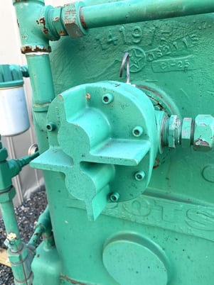 Roots #1639-RGS-HVB, rotary lobe vacuum blower, 50 HP, 1125 RPM, 230/460 V. - Image 6