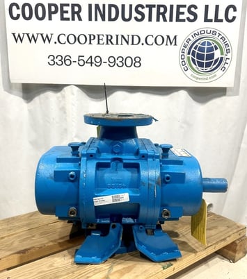 100 psi, Tuthill #4606-A4L3CV2-A3, rotary positive displacement blower, 4" dia. inlet/outlet, 4000 RPM, 2016 - Image 2