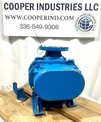 100 psi, Tuthill #4606-A4L3CV2-A3, rotary positive displacement blower, 4" dia. inlet/outlet, 4000 RPM, 2016 - Image 4