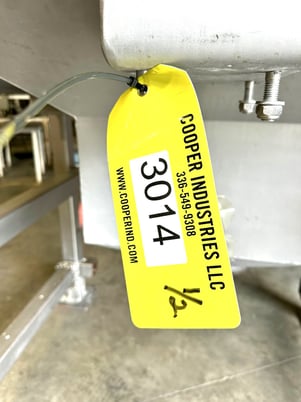 Two Way Control & Metering Bulk Bag Unloader, 2-Ton Hoist, 45" x 45' ' Hopper, 33" x 33" lift device, 4" - Image 3