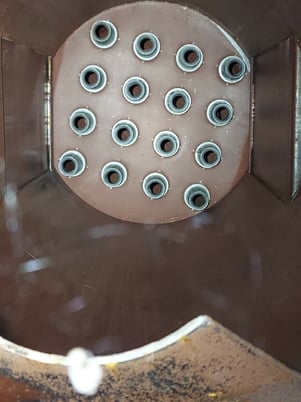 160 sq.ft., Mikropul, Pulse Jet Dust Collector, carbon steel, (16) 4.5" dia. x 96" L Cages - Image 4