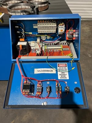 24" Lapmaster, open face, 3 rings (9-3/4" ID), slurry unit, lapping/polishing, extra plate, timer, excellent - Image 4