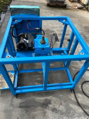 24" Lapmaster, open face, 3 rings (9-3/4" ID), slurry unit, lapping/polishing, extra plate, timer, excellent - Image 6