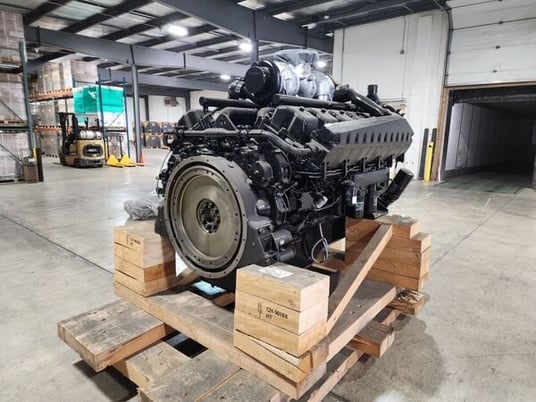 1207 HP Mitsubishi #S12A2-Y1PTA, diesel generator engine, 1800 RPM, new, in stock - Image 4