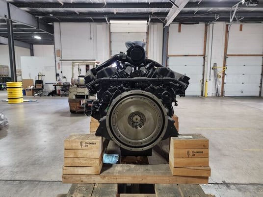 1207 HP Mitsubishi #S12A2-Y1PTA, diesel generator engine, 1800 RPM, new, in stock - Image 5