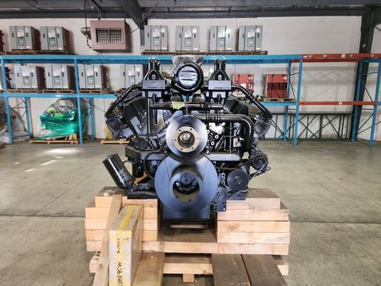 1207 HP Mitsubishi #S12A2-Y1PTA, diesel generator engine, 1800 RPM, new, in stock - Image 9