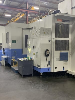 Mazak #FH-1080, horizontal machining center, 160 automatic tool changer, 64.6" X, 51" Y, 48" Z, 7000 RPM - Image 5
