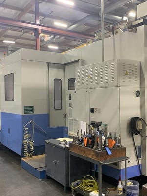 Mazak #FH-1080, horizontal machining center, 160 automatic tool changer, 64.6" X, 51" Y, 48" Z, 7000 RPM - Image 6
