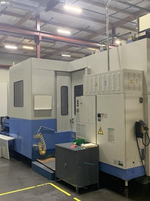 Mazak #FH-1080, horizontal machining center, 160 automatic tool changer, 64.6" X, 51" Y, 48" Z, 7000 RPM - Image 8
