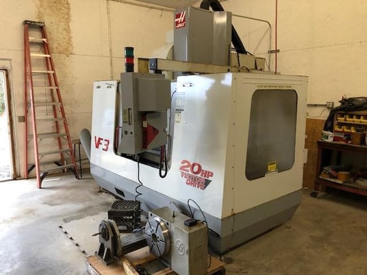 Haas #VF-3, CNC vertical machining center, 24 automatic tool changer, 40" X, 20" Y, 25" Z, 7500 RPM, #40, 20 - Image 4