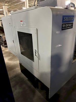 Sharp #SV-2414 A-F, 16 automatic tool changer, 24" X, 14" Y, 18" Z, 8000 RPM, #40, Fanuc Oi-MF - Image 4
