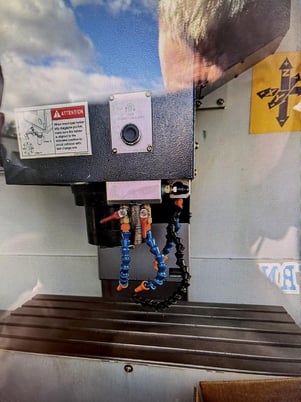 Sharp #SV-2414 A-F, 16 automatic tool changer, 24" X, 14" Y, 18" Z, 8000 RPM, #40, Fanuc Oi-MF - Image 6