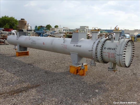2140 sq.ft., 412 psi shell, Ilsung Corp #AEU, 4 Pass U Tube Shell & Tube Heat Exchanger, 2015 - Image 1