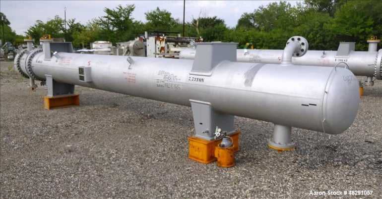 2140 sq.ft., 412 psi shell, Ilsung Corp #AEU, 4 Pass U Tube Shell & Tube Heat Exchanger, 2015 - Image 4